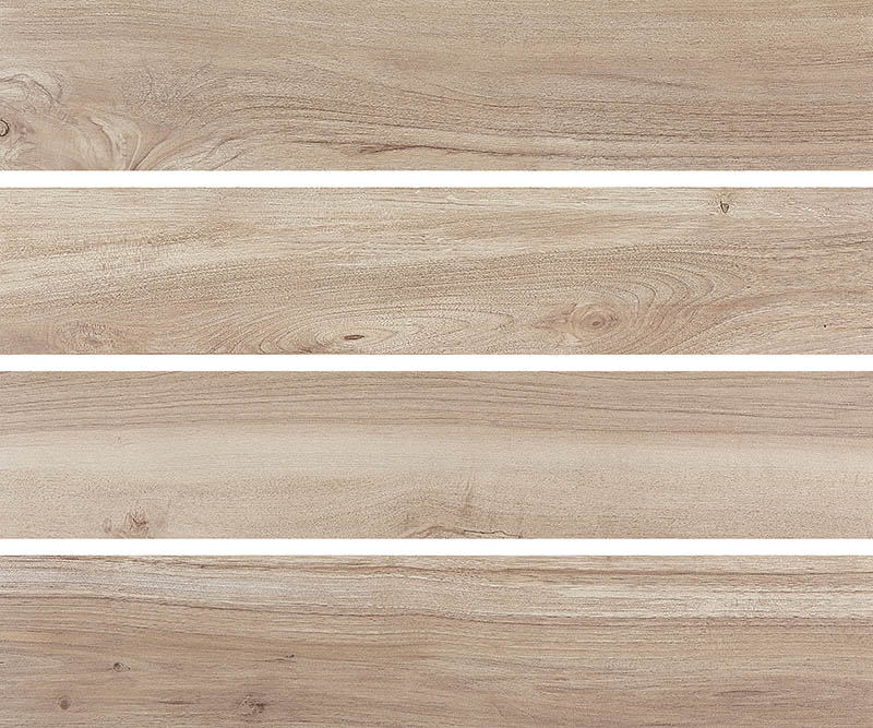 Azulejos de ba&ntilde;o que parecen madera.